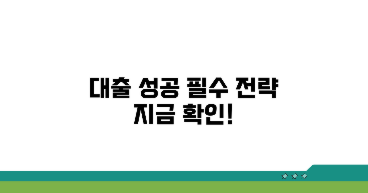 성공적인 대출 실행 전략