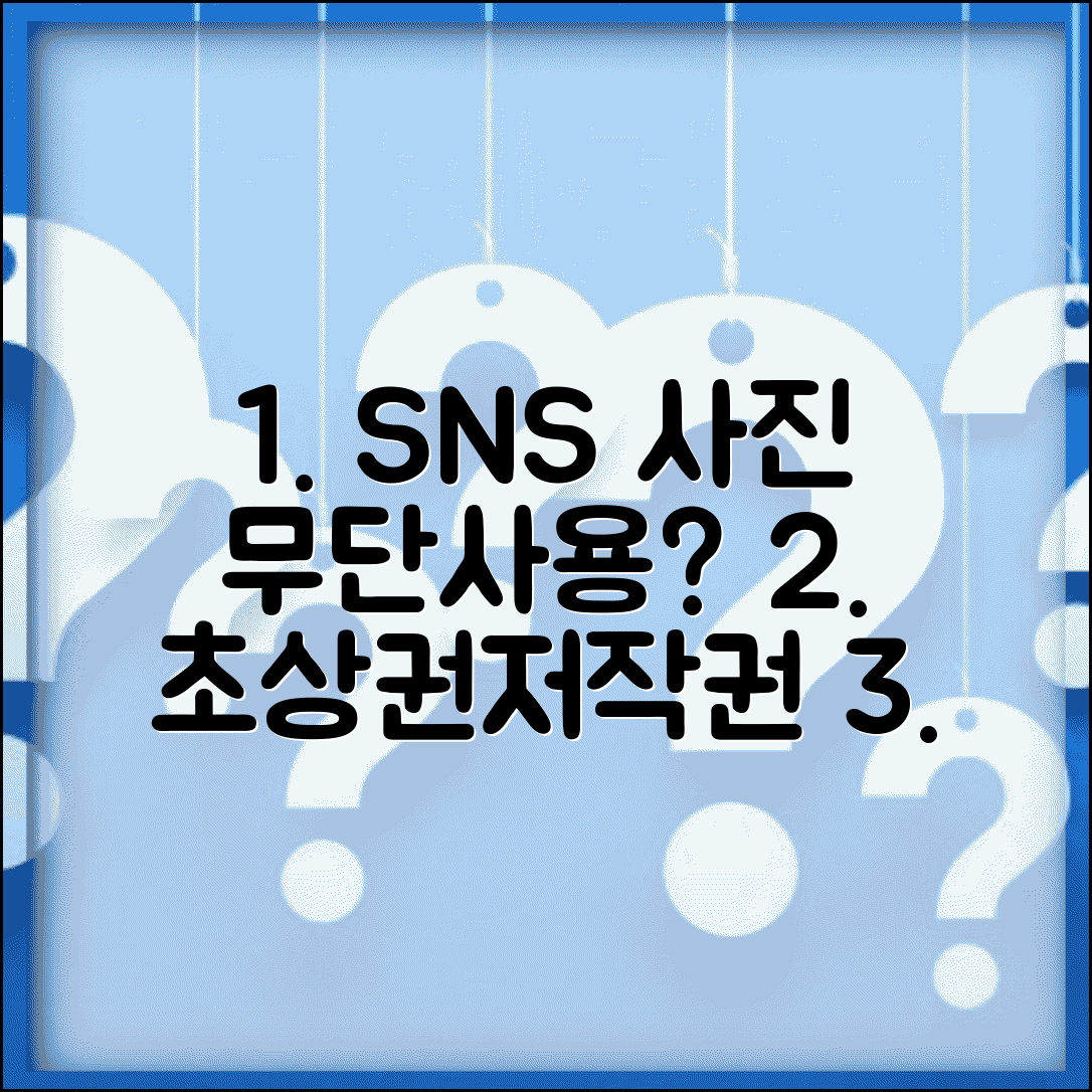 SNS 홍보 사진 무단사용당했을때 | 초상권과 저작권 침해 대응