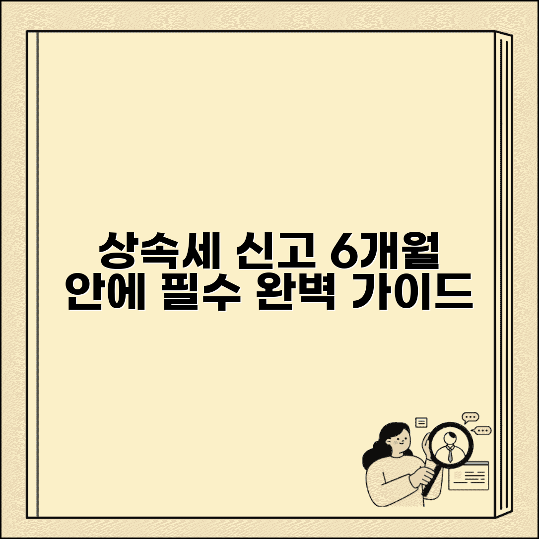 상속세 신고 기한 상속개시일 6개월 | 상속세 신고 완벽 가이드