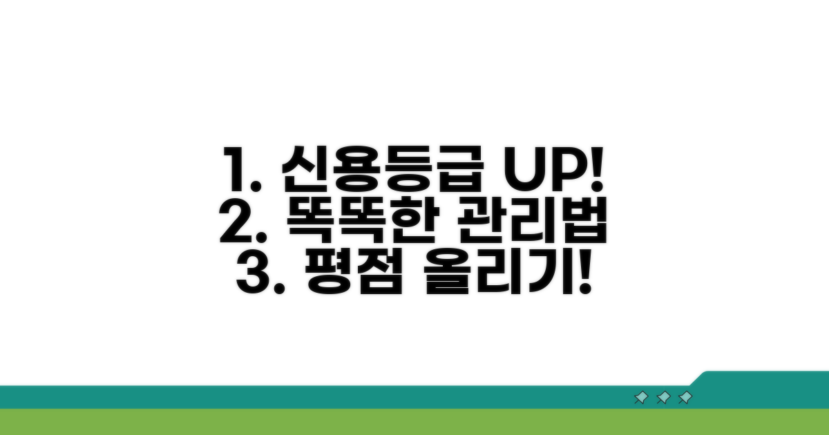 신용등급 관리, 현명하게 하는 법