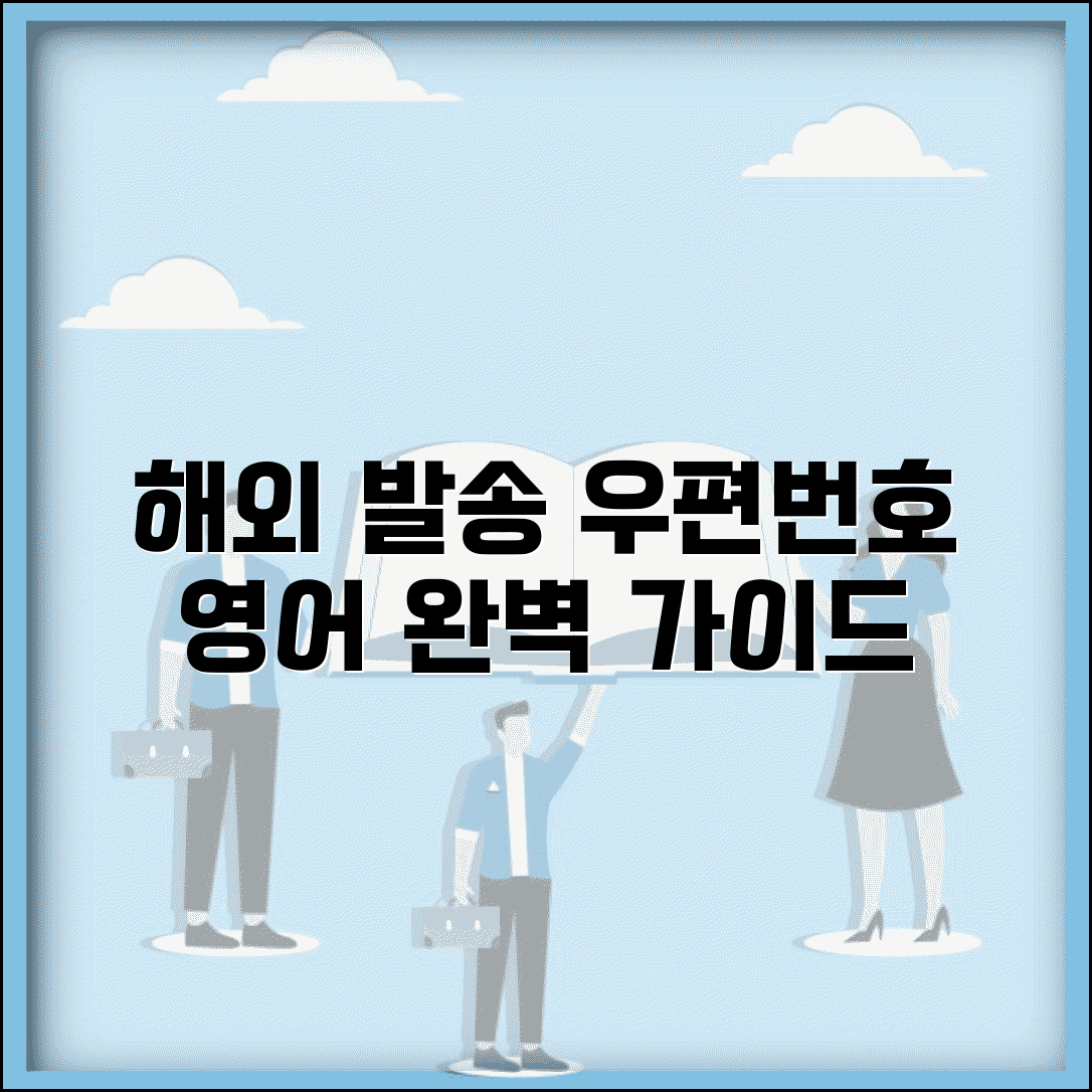 우편번호 영어 표기 규칙과 해외 발송 방법