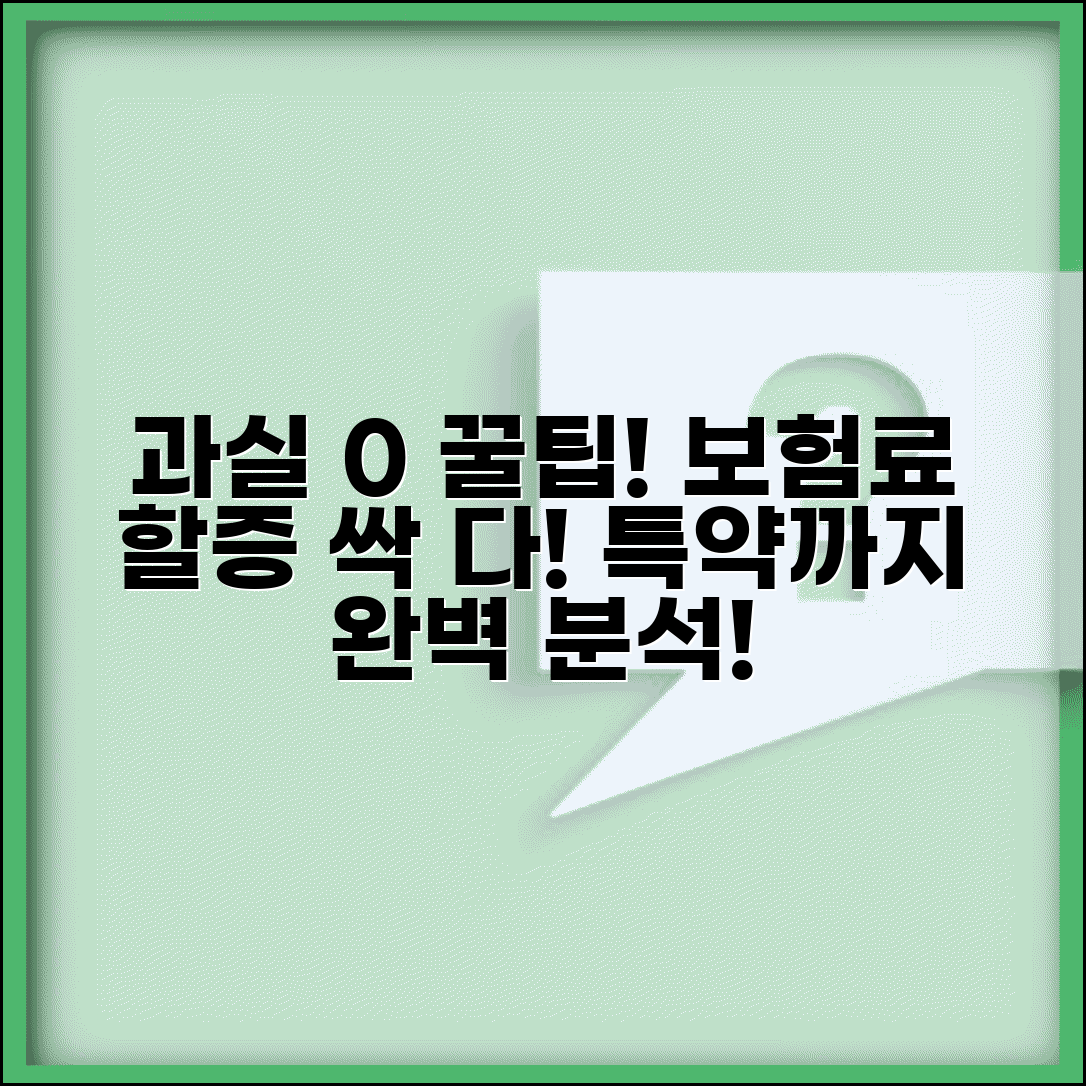 교통사고 과실 0% 보험료 할증 기준과 특약 알아보기