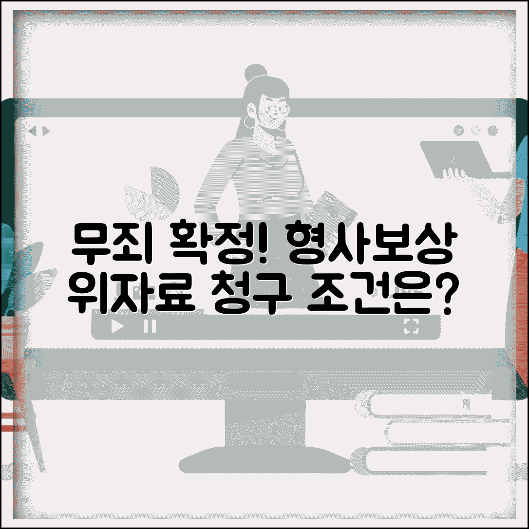 형사보상 청구 조건 무죄 확정 위자료 알아보기