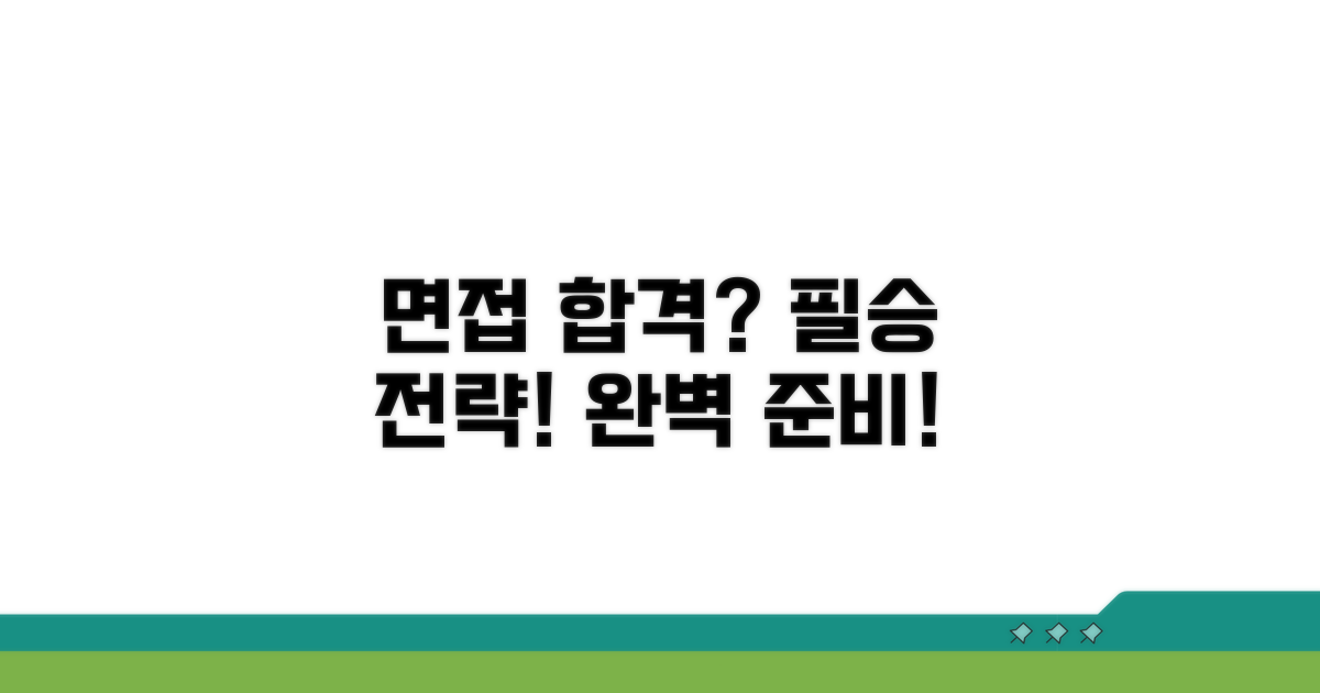 실전 면접 준비 완전 정복