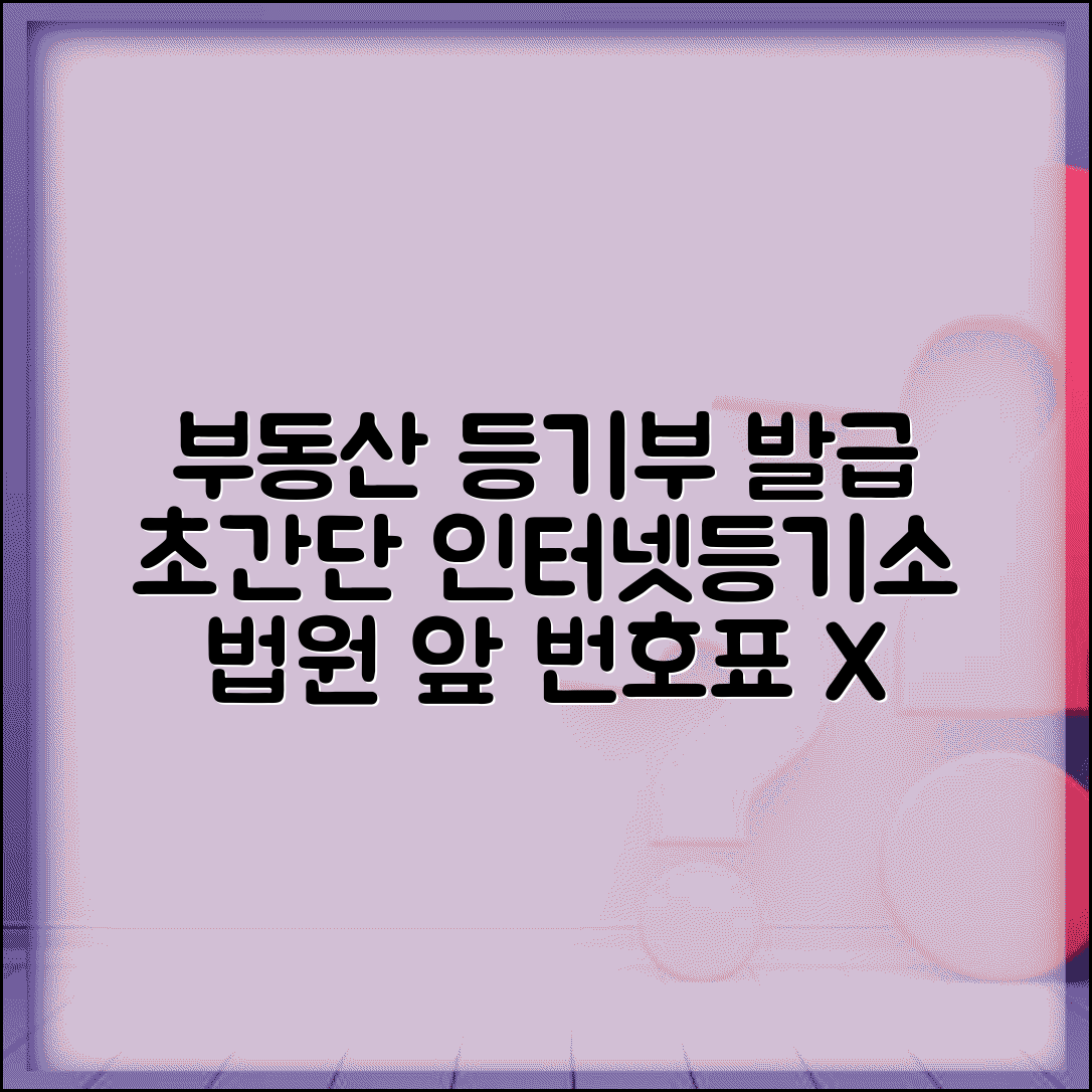 대법원 인터넷등기소 부동산 등기부등본 열람 발급 방법