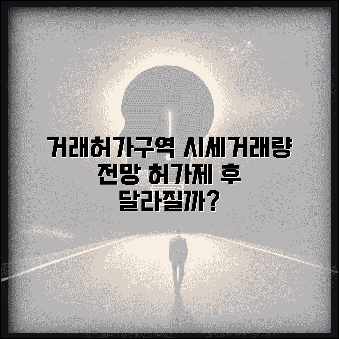 거래허가구역 부동산 시세 허가제 후 가격 거래량 전망