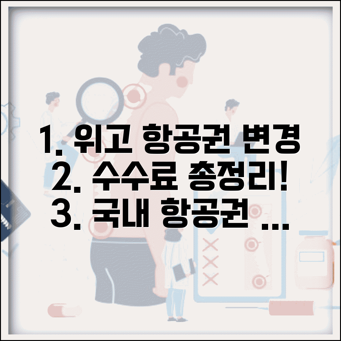 위고 항공권 변경 수수료 | 국내 항공권 예약 사이트 변경 정책과 추가 수수료 총정리