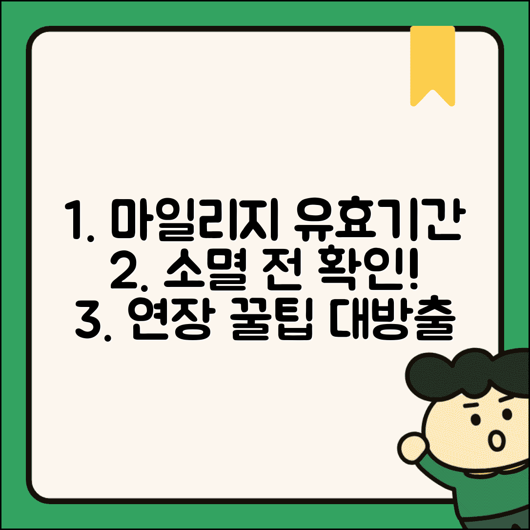 마일리지 이용기간 | 항공 마일리지 유효 기간, 소멸 전에 확인하세요 | 유효기간 연장 방법 및 꿀팁
