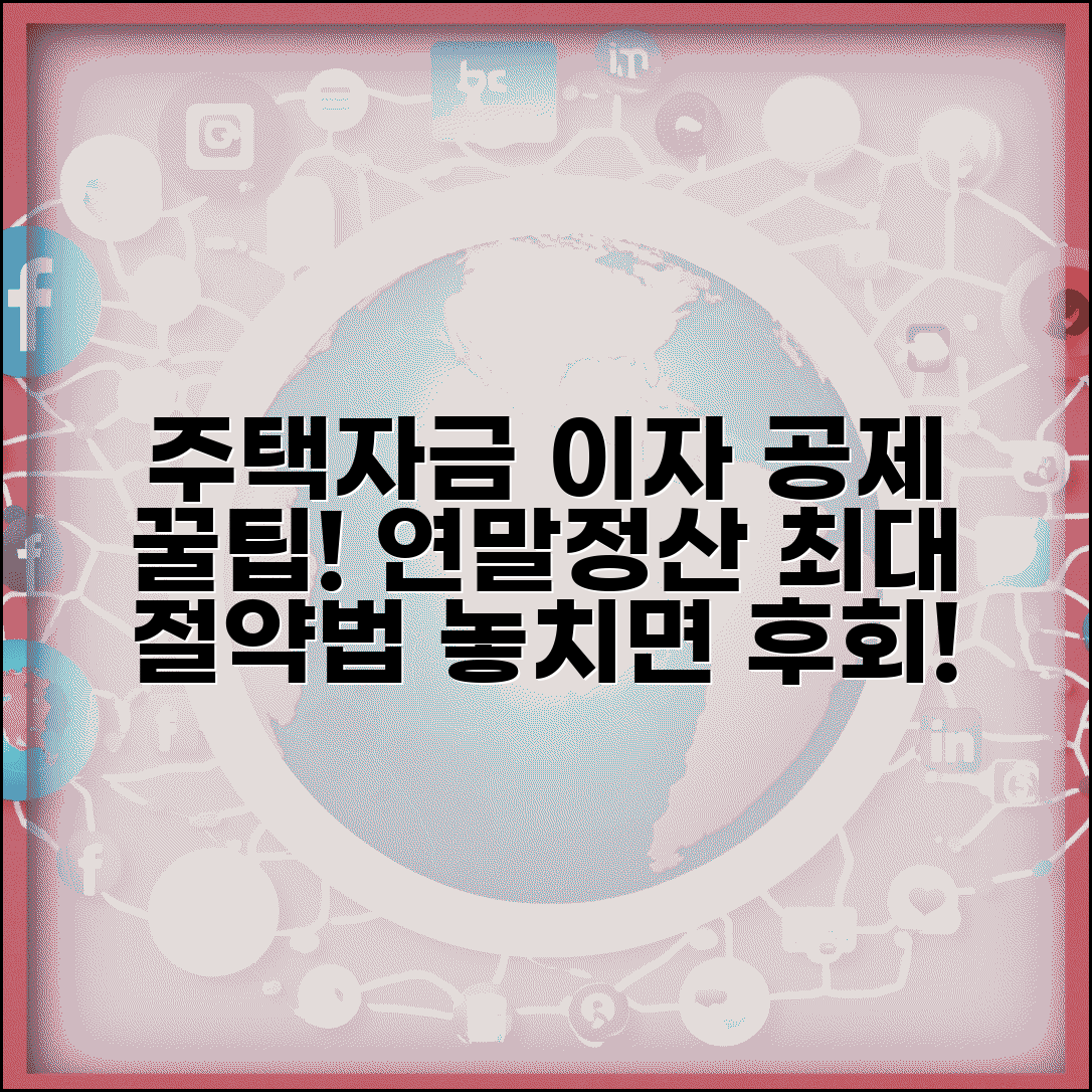 장기주택저당차입금이자상환액공제 조건 | 연말정산 최대 활용 방법