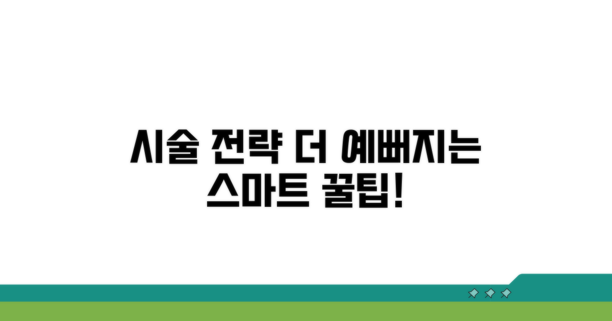 더 예뻐지는 스마트한 시술 전략