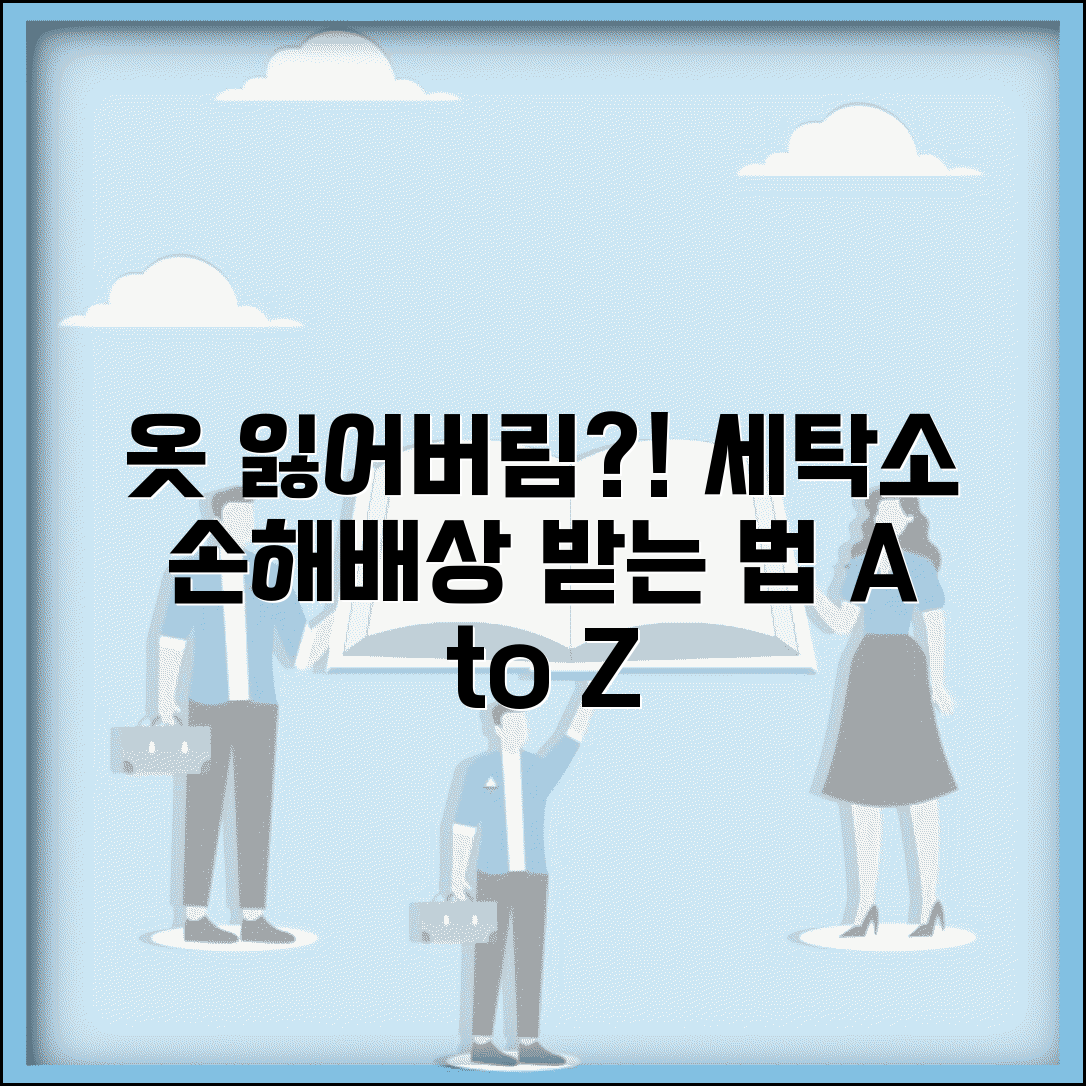 세탁소 옷 분실 | 세탁소 옷 잃어버림 손해배상 청구