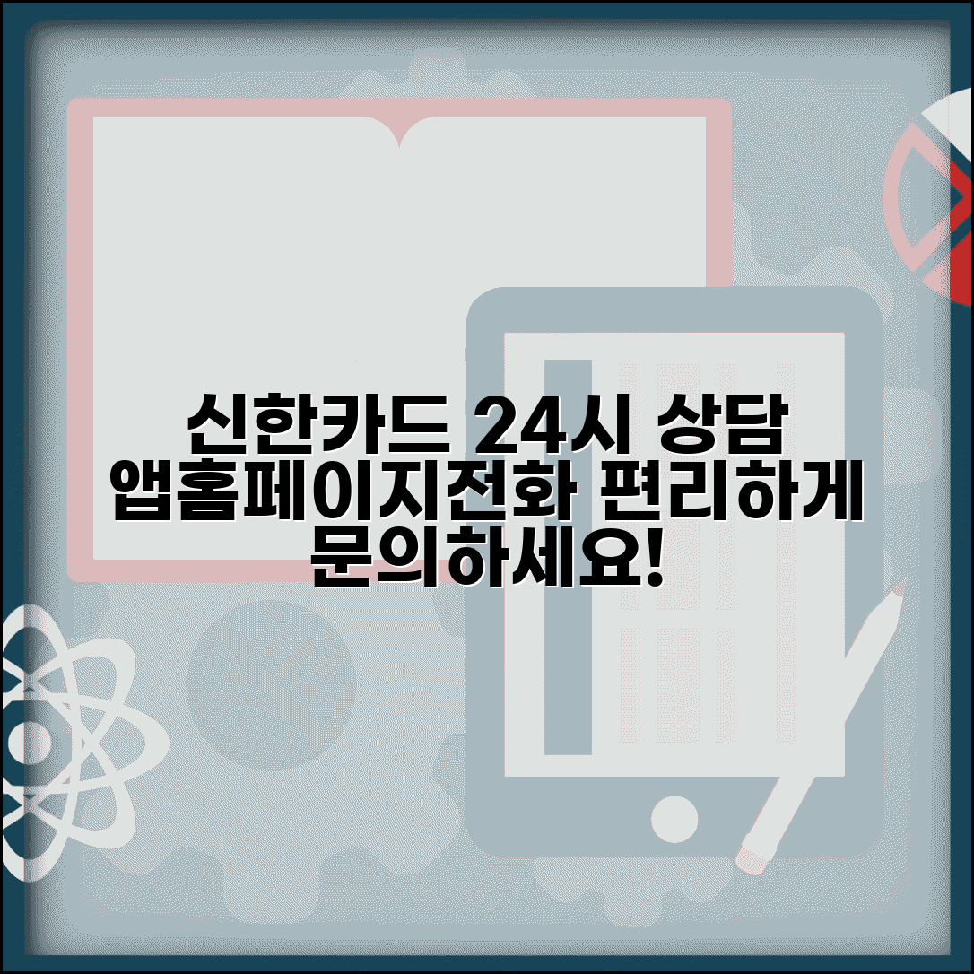 신한카드 고객센터 24시간 문의 채널 | 앱/홈페이지/전화 상담 이용 방법