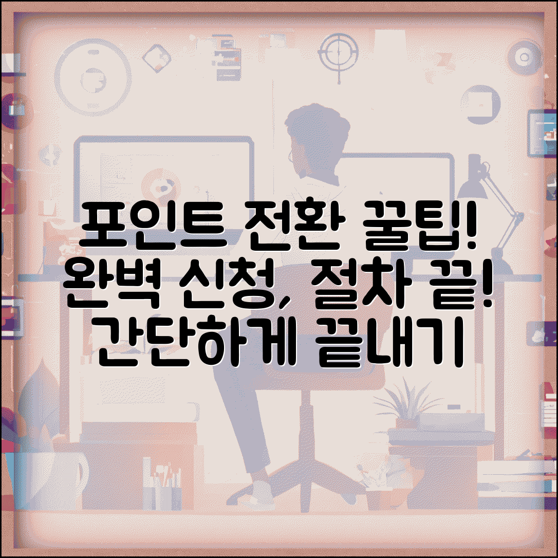 포인트 전환 신청 방법 절차 | 포인트 전환 완벽 신청법