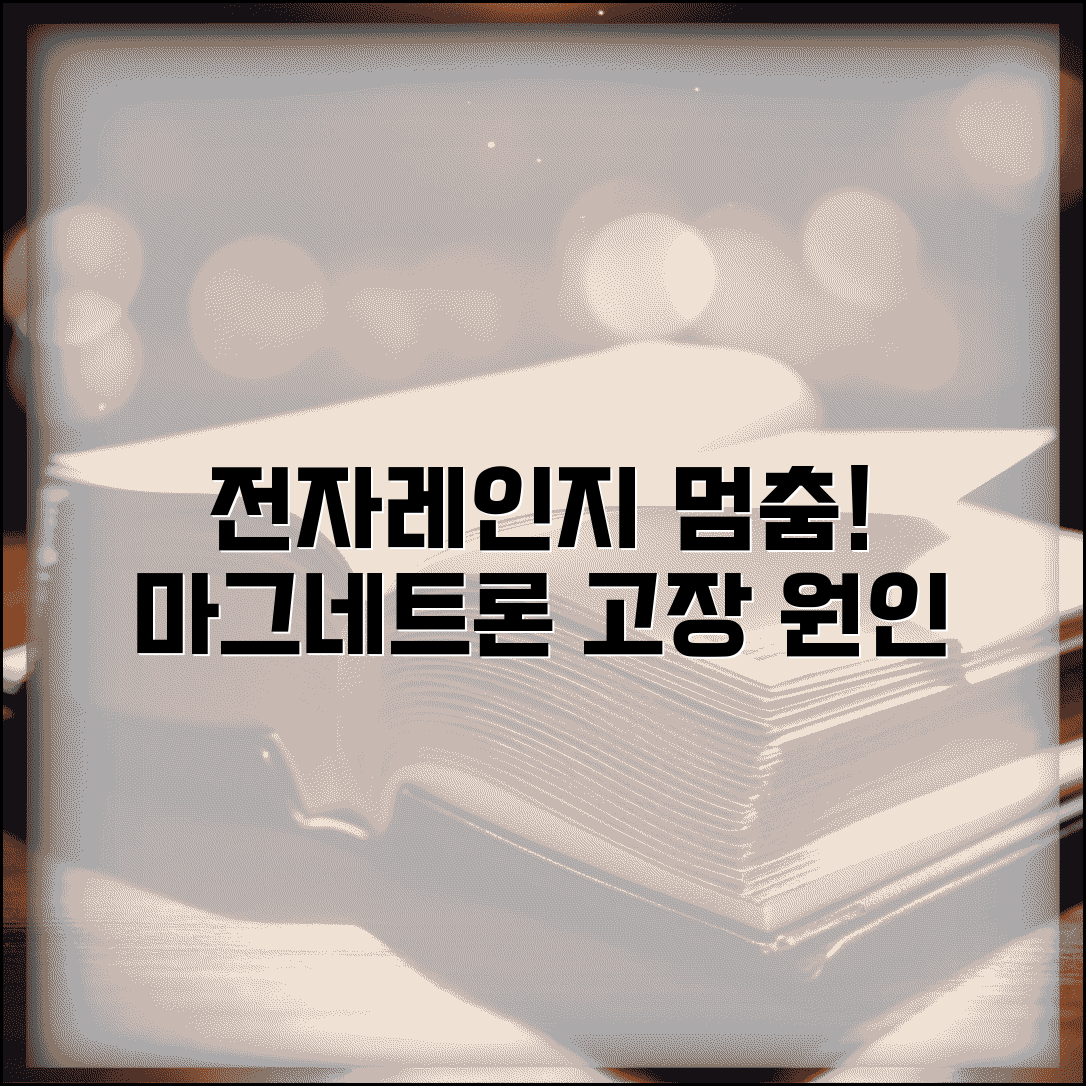 전자레인지 가열 안됨 오류 | 전자렌지 마그네트론 고장