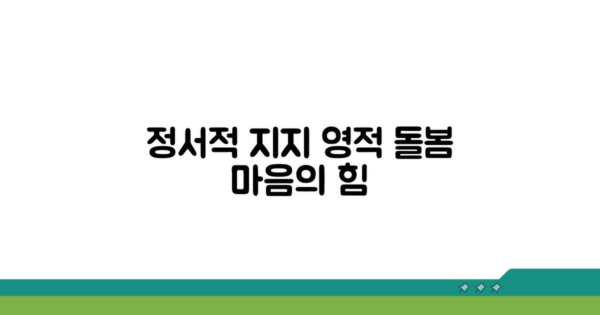 정서적 지지와 영적 돌봄