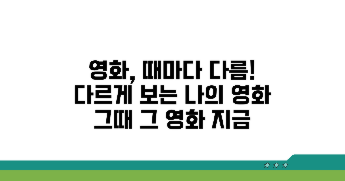 개봉 시점 따라 달라지는 영화 경험
