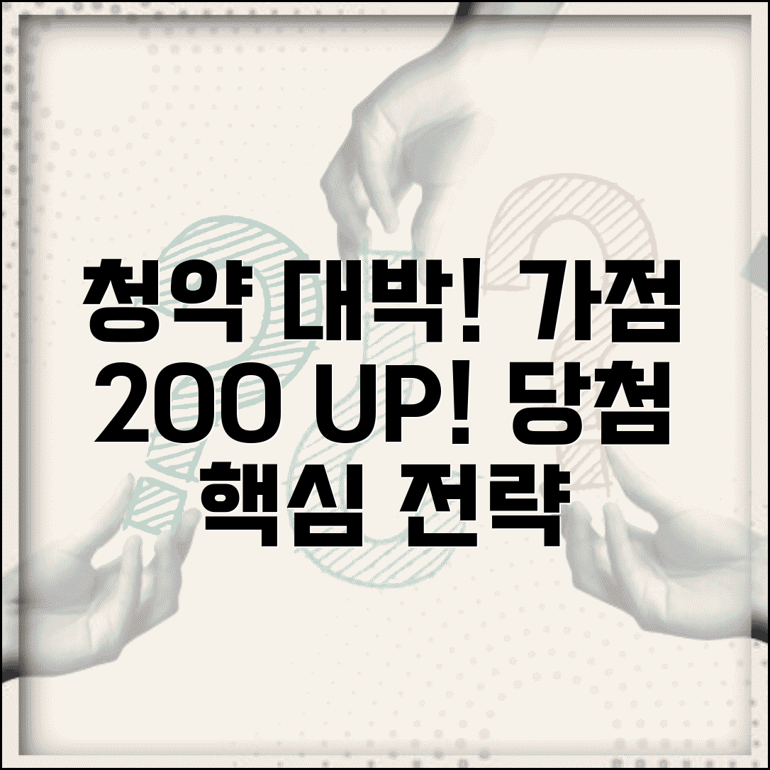 청약 당첨 노하우 대공개 | 가점 높이는 전략적 접근법