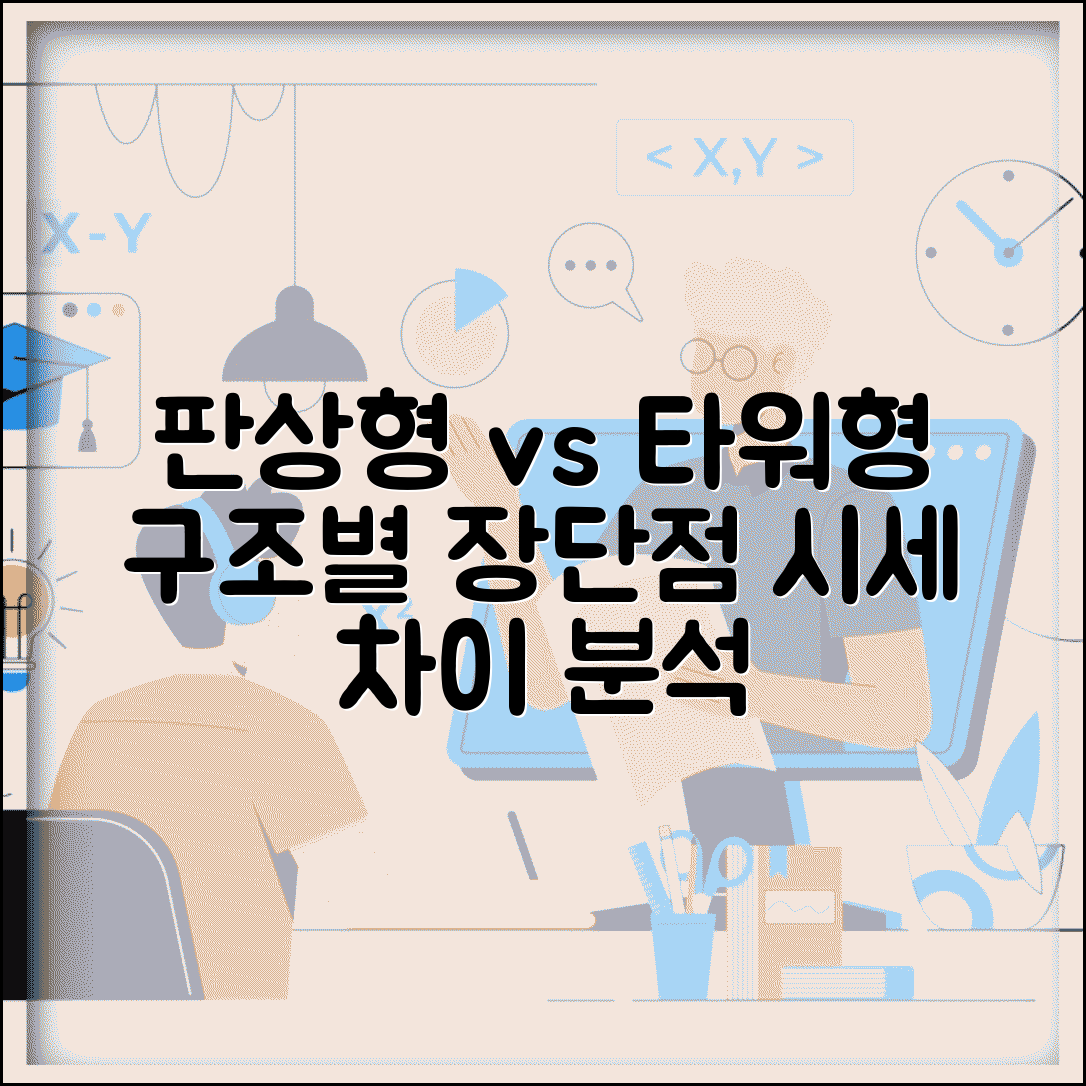 판상형 vs 타워형 아파트 등급 선호도 | 구조별 장단점과 시세 차이