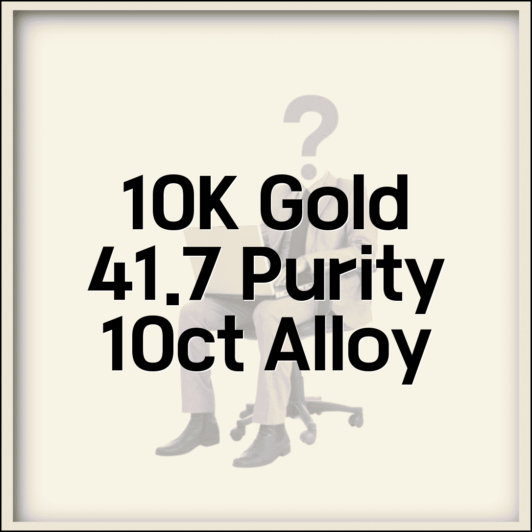 10K 금 순도 41.7% 최저 기준 | 10캐럿 합금 금 종류, 가격, 구매 팁