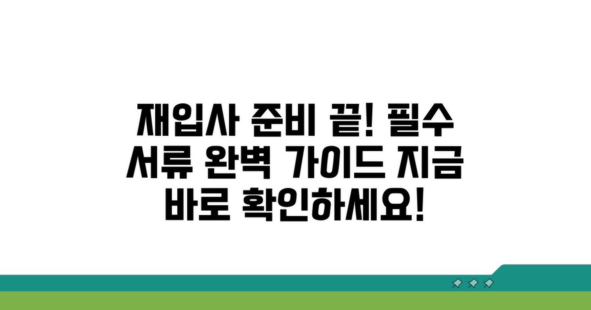 재입사 절차와 필수 서류 안내
